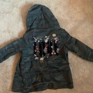 American Eagle “LOVE” Camo Jacket